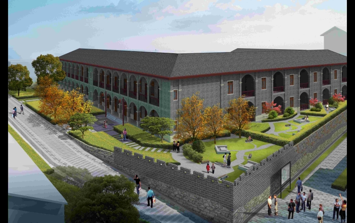 岳阳陆城南北正街历史街区修缮工程